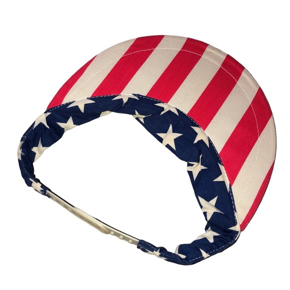 Vintage 1980s-90s Sun Hat, Snap Back Adjustible, 4Th of July, Blast from Past! - Picture 3 of 3